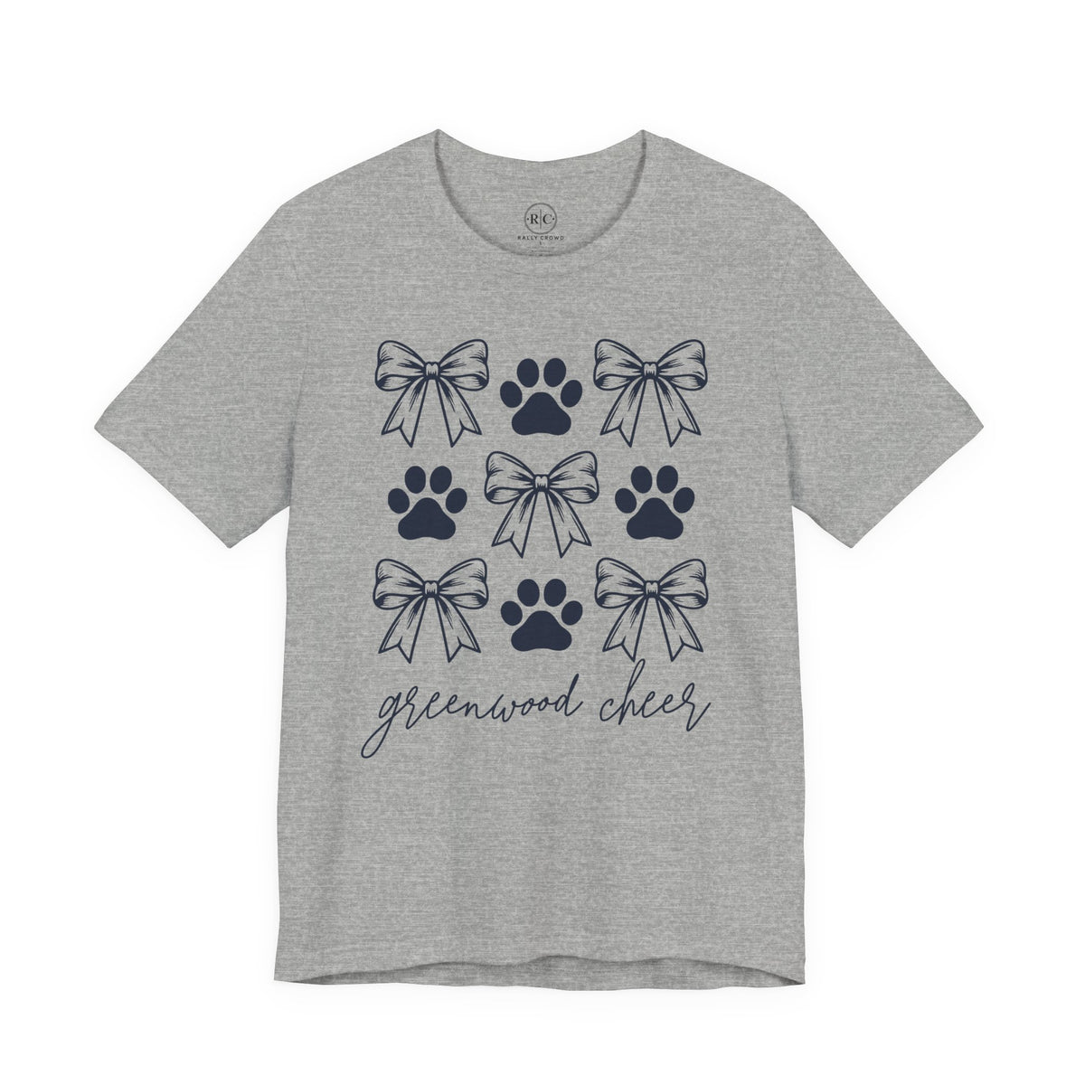 Greenwood Cheer | Paws & Bows - Premium Everyday Tee