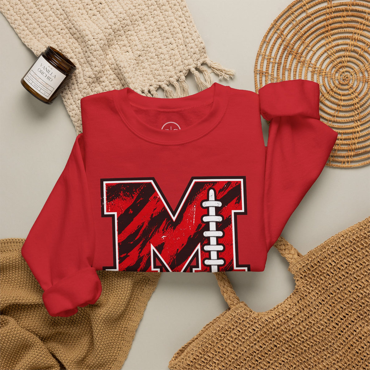Mansfield Fans - The Tiger Laces | Heavy Blend Sweatshirt