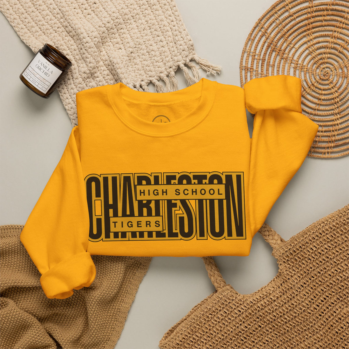 Charleston Fans - Front Page | Heavy Blend Sweatshirt