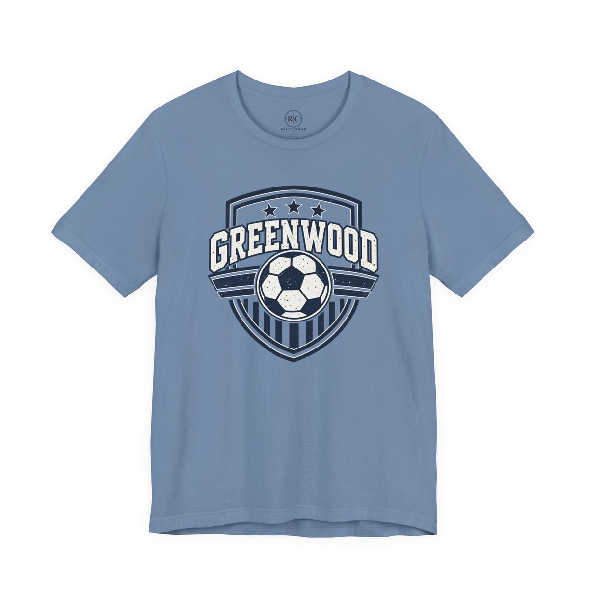 Greenwood Soccer | Victory Crest - Premium Everyday Tee