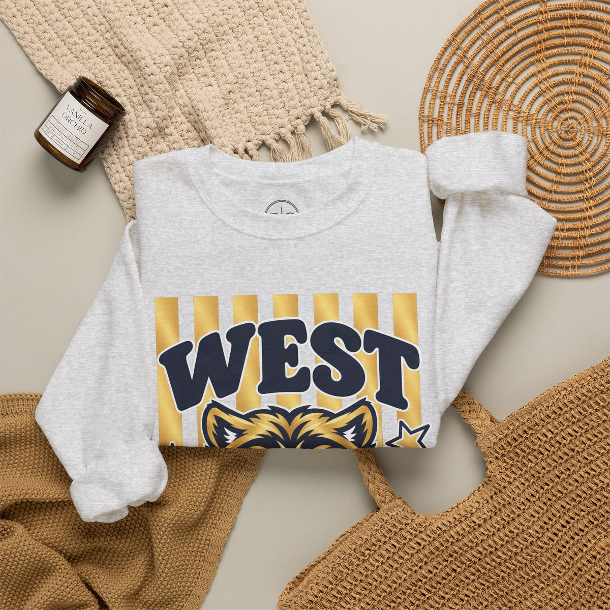 Bentonville West | Facing West | Heavy Blend Sweatshirt