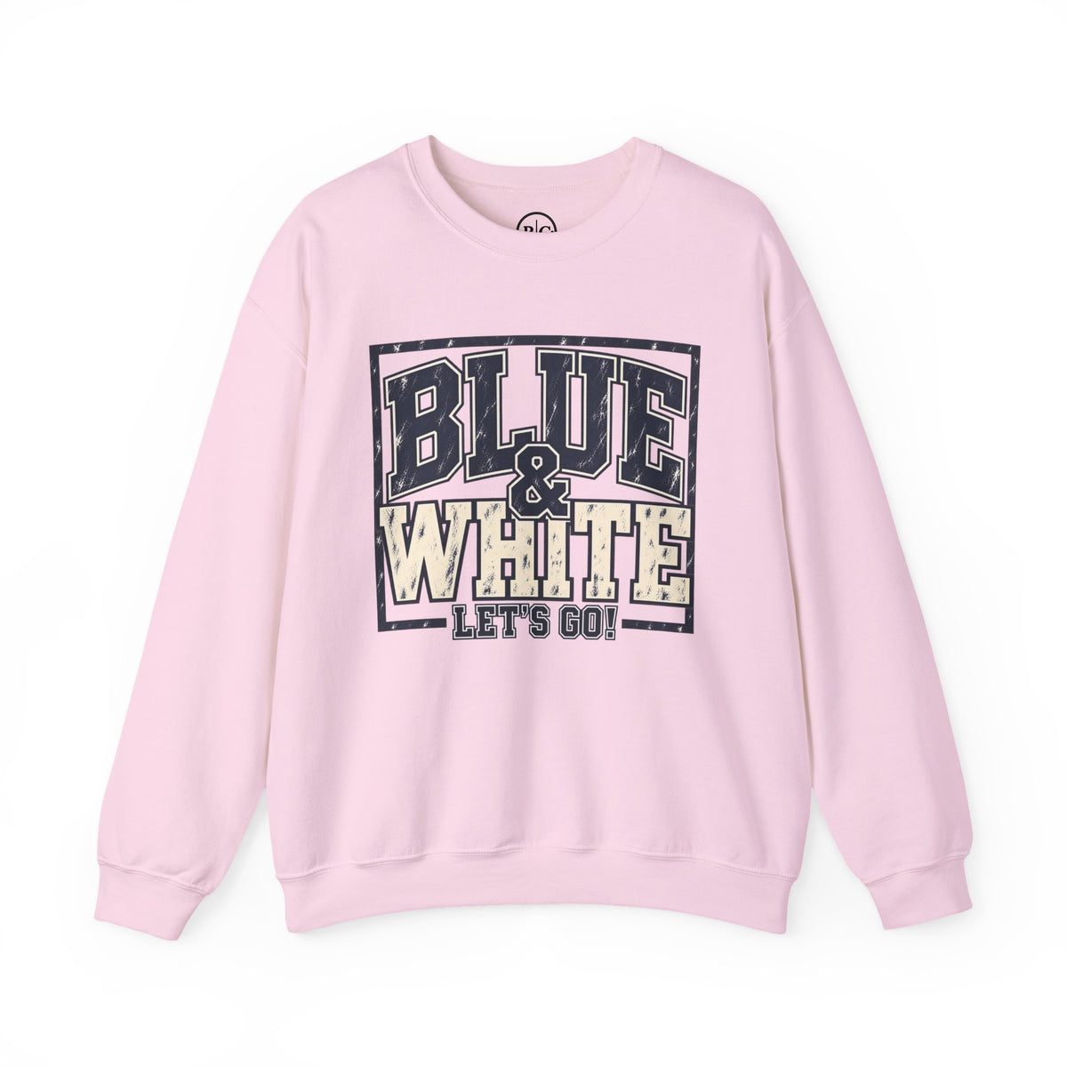 Greenwood Fans | Blue & White | Heavy Blend Sweatshirt