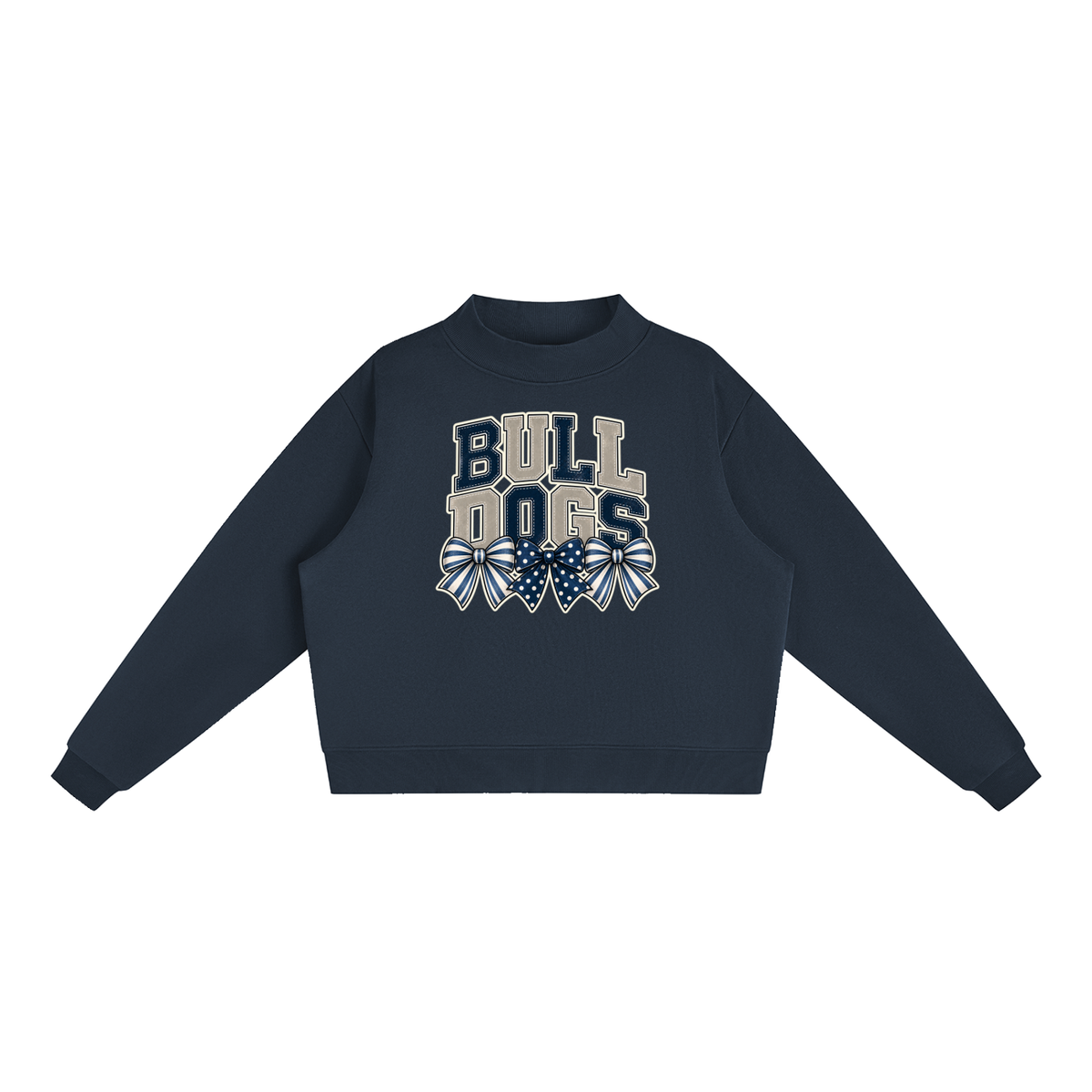 Greenwood,Fans,Bulldogs,mockneck,spiritwear,football,basketball