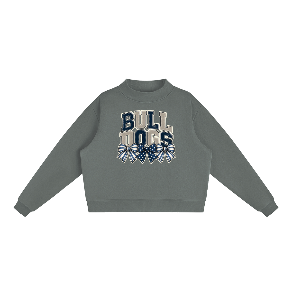 Greenwood,Fans,Bulldogs,mockneck,spiritwear,football,basketball