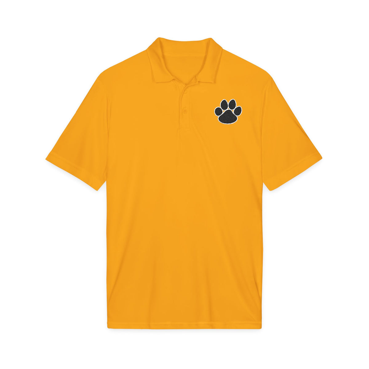 Charleston Fans - Embroidered Paw Polo Shirt