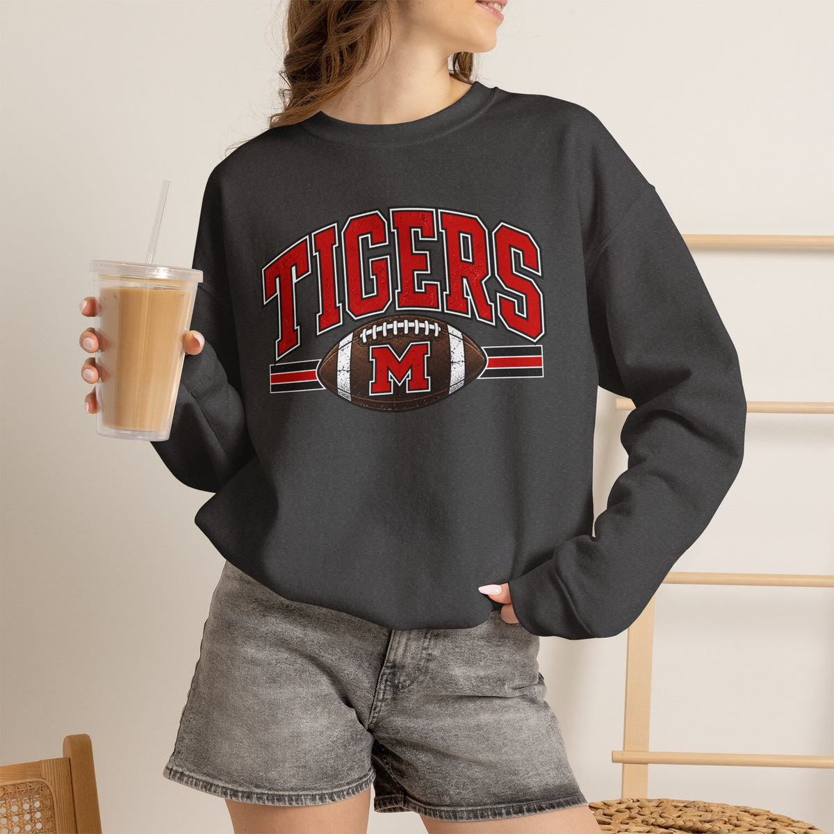 Mansfield Fans - Tiger Territory | Heavy Blend Sweatshirt