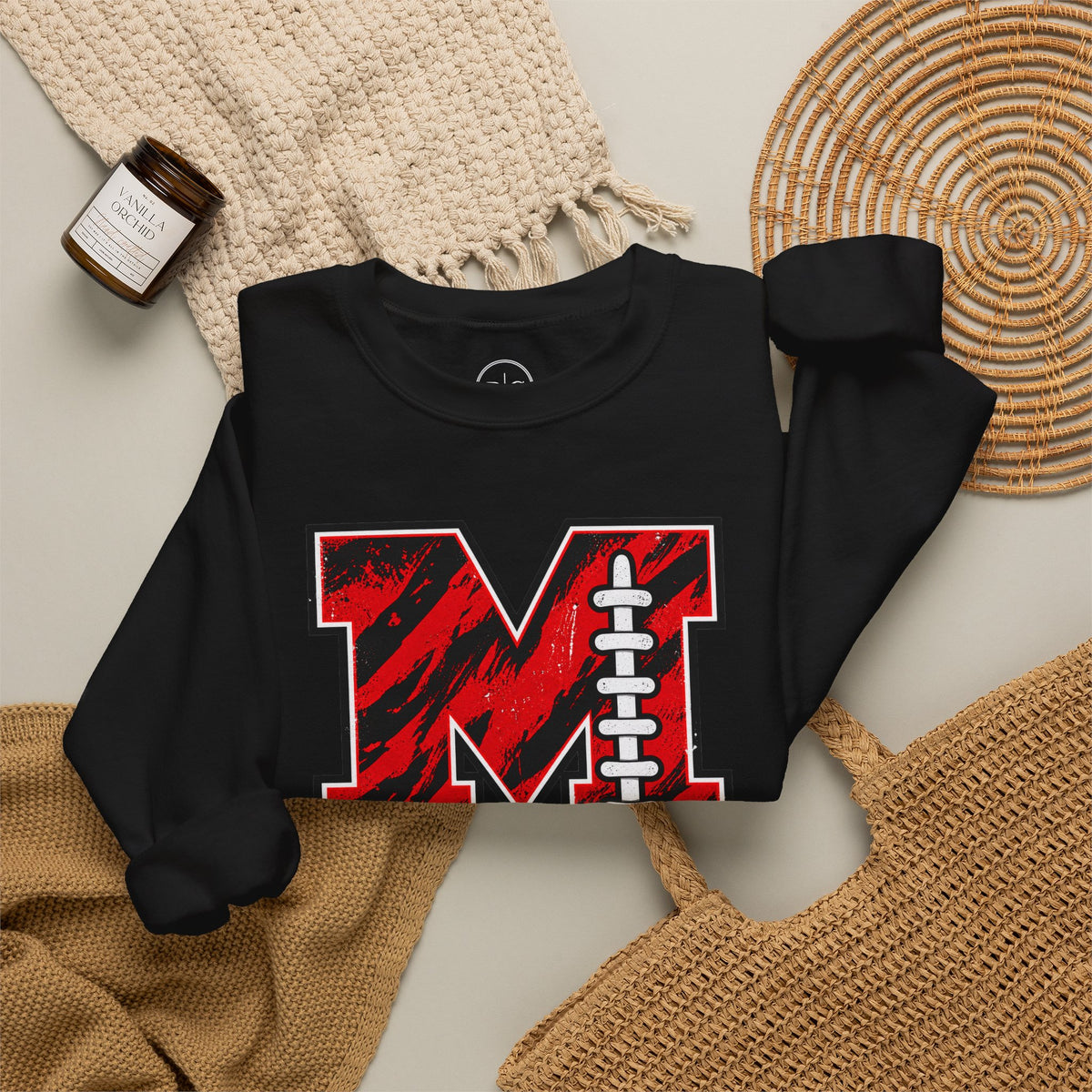 Mansfield Fans - The Tiger Laces | Heavy Blend Sweatshirt