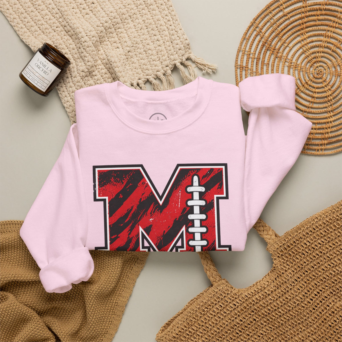 Mansfield Fans - The Tiger Laces | Heavy Blend Sweatshirt