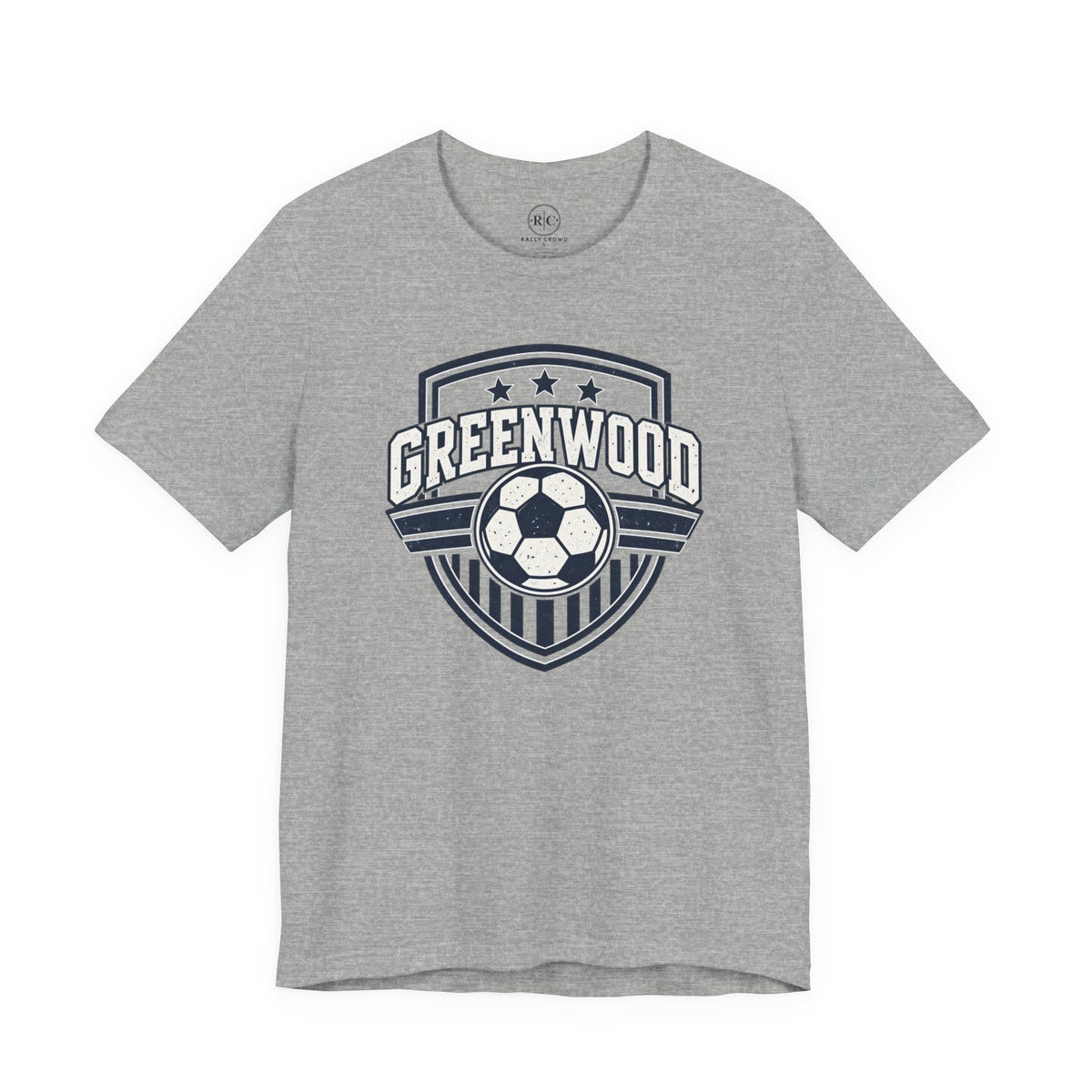 Greenwood Soccer | Victory Crest - Premium Everyday Tee
