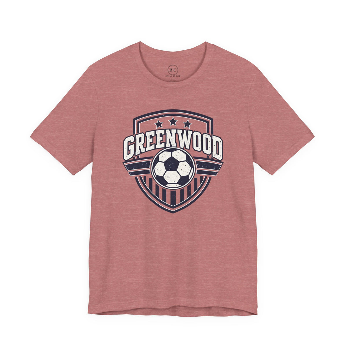 Greenwood Soccer | Victory Crest - Premium Everyday Tee