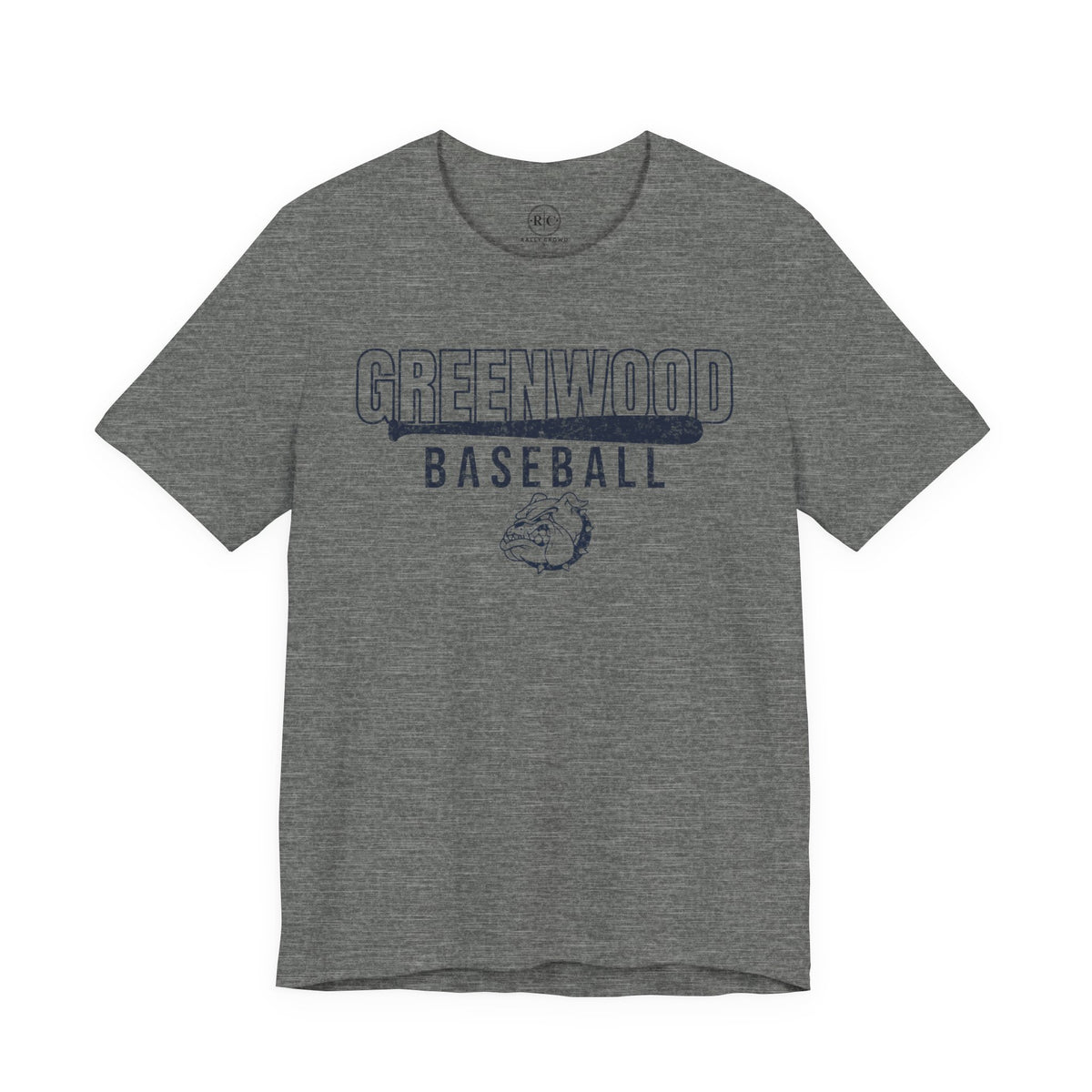 Greenwood Baseball - Bat Outline | Premium Everyday Tee