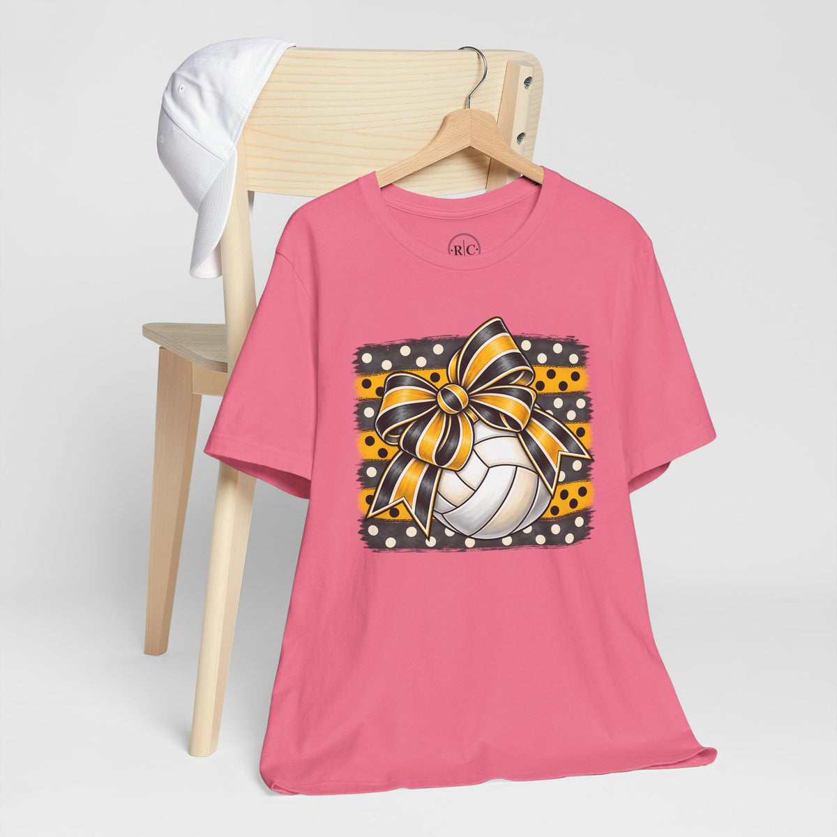 Charleston Fans - Cutesy Charleston Volleyball - Premium Tee