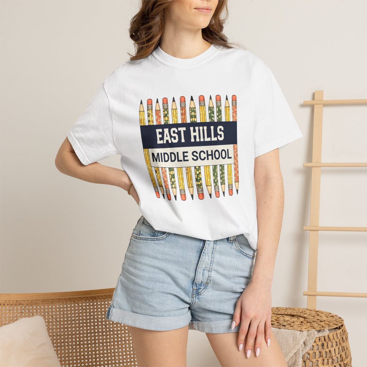 GWD Teachers - East Hills - Pencils  | Comfort Colors