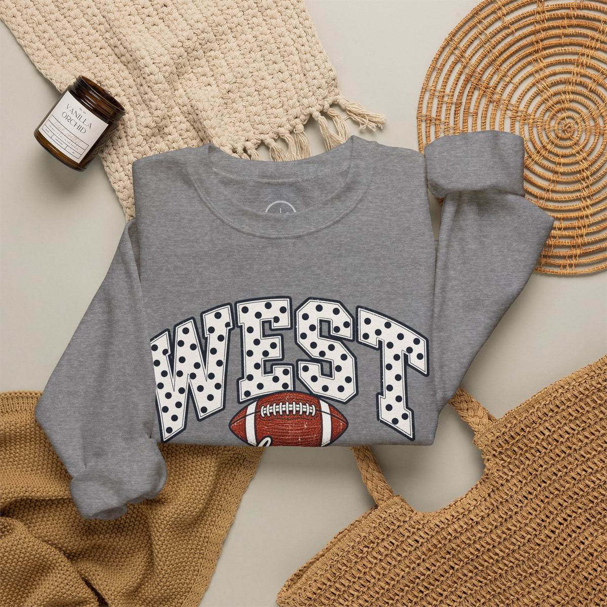 Bentonville West | Friday Night Dots | Heavy Blend Sweatshirt