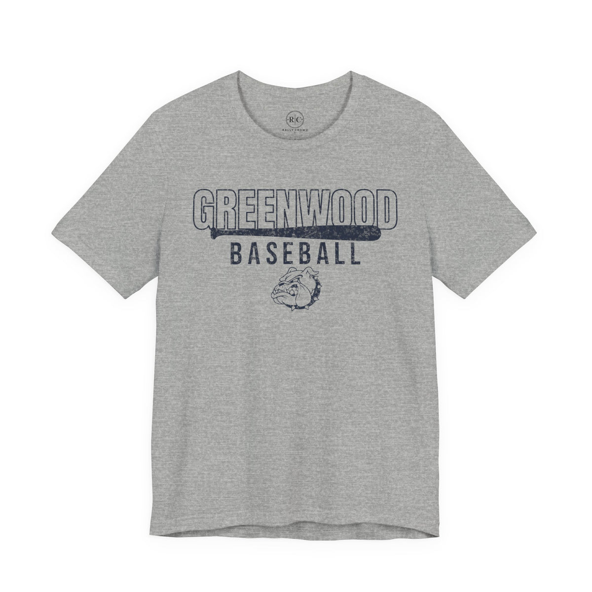 Greenwood Baseball - Bat Outline | Premium Everyday Tee