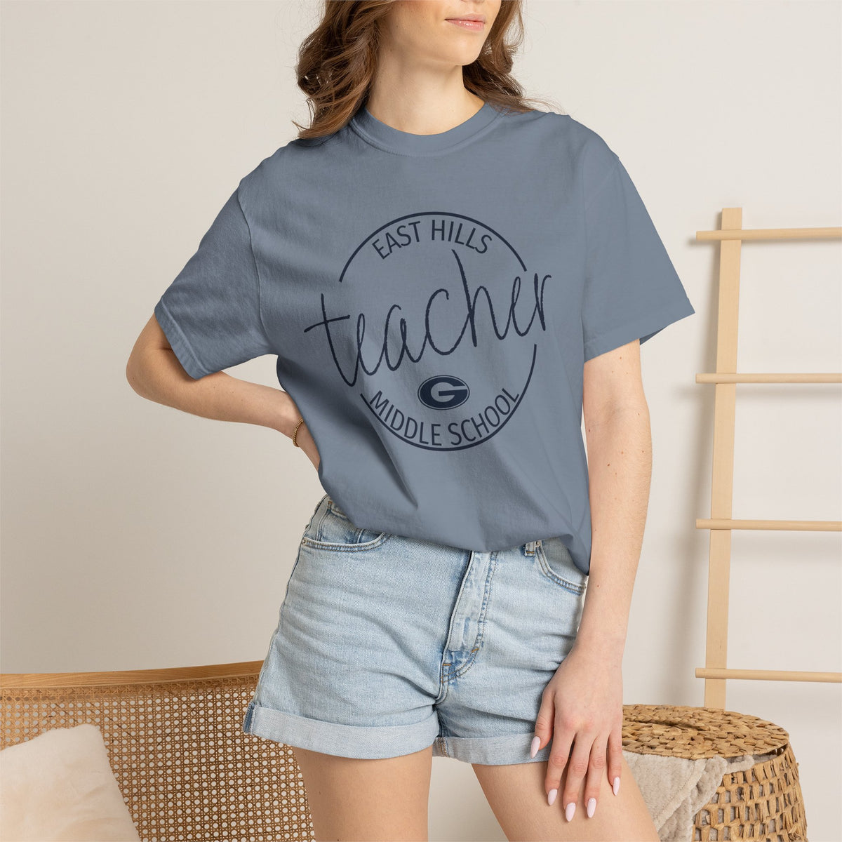 GWD Teachers - East Hills - Circle  | Comfort Colors