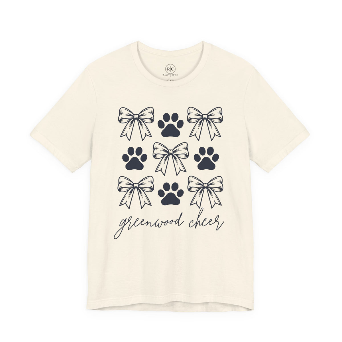 Greenwood Cheer | Paws & Bows - Premium Everyday Tee