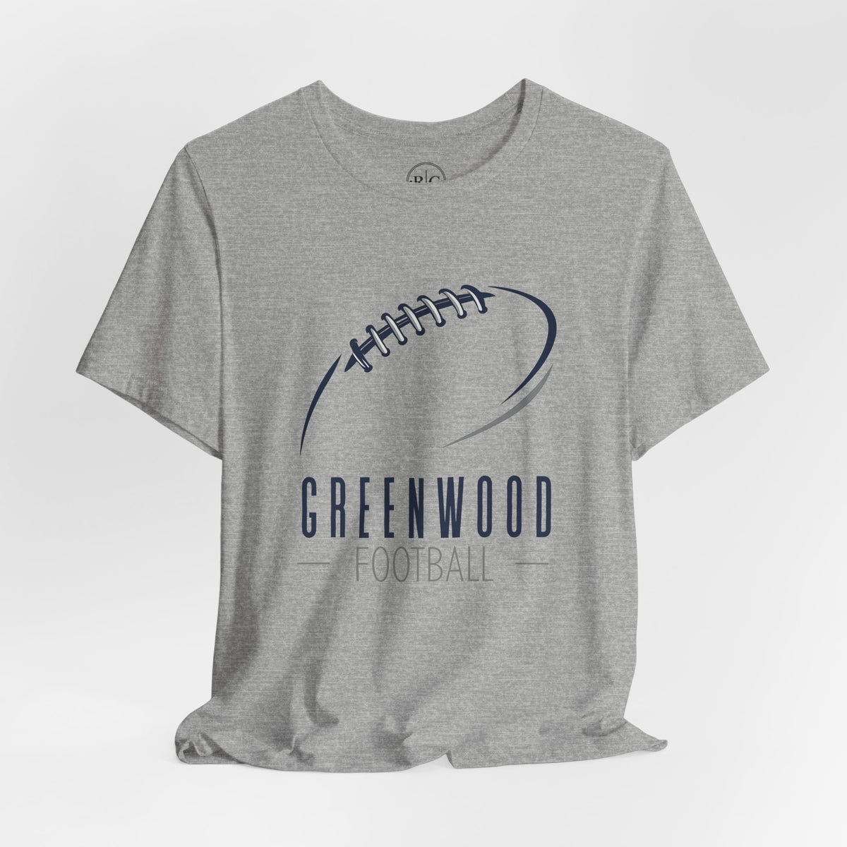 Greenwood Football - Football Outline | Premium Everyday Tee