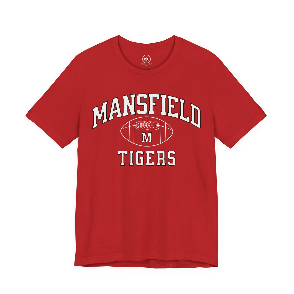Mansfield Tigers Football - Football Outline | Premium Everyday Tee