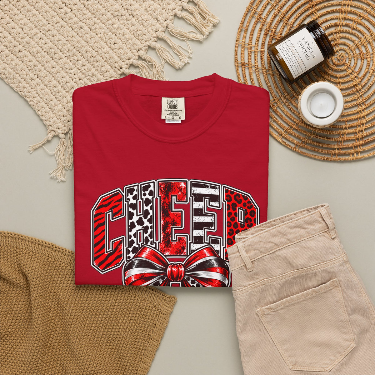 Mansfield Fans - Cheer Print Parade | Comfort Colors