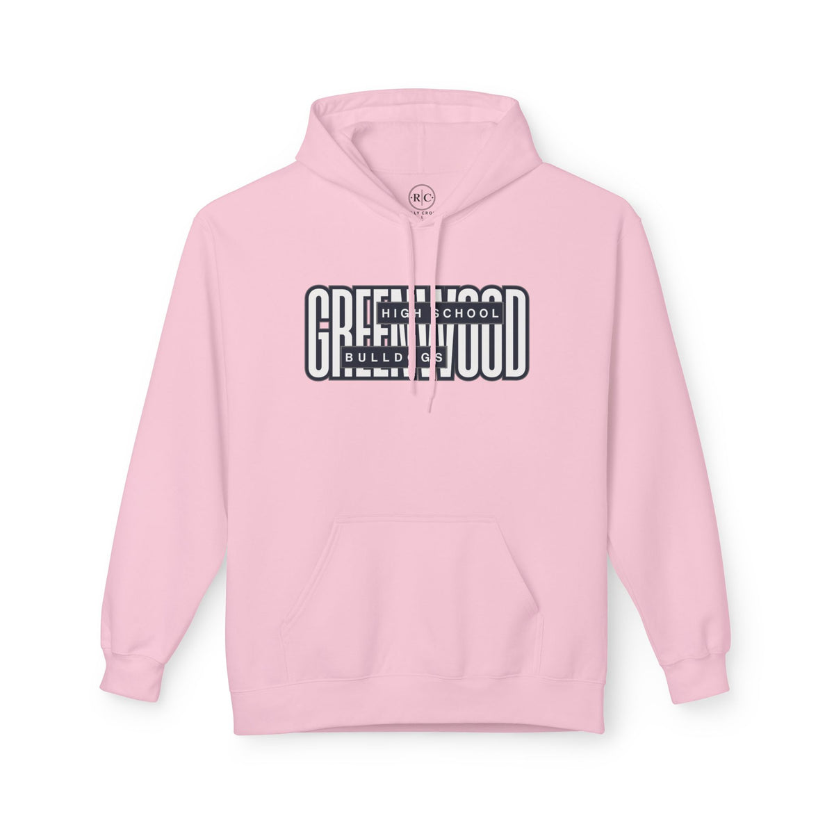 Greenwood Fans - Front Page — Midweight Fleece Hoodie