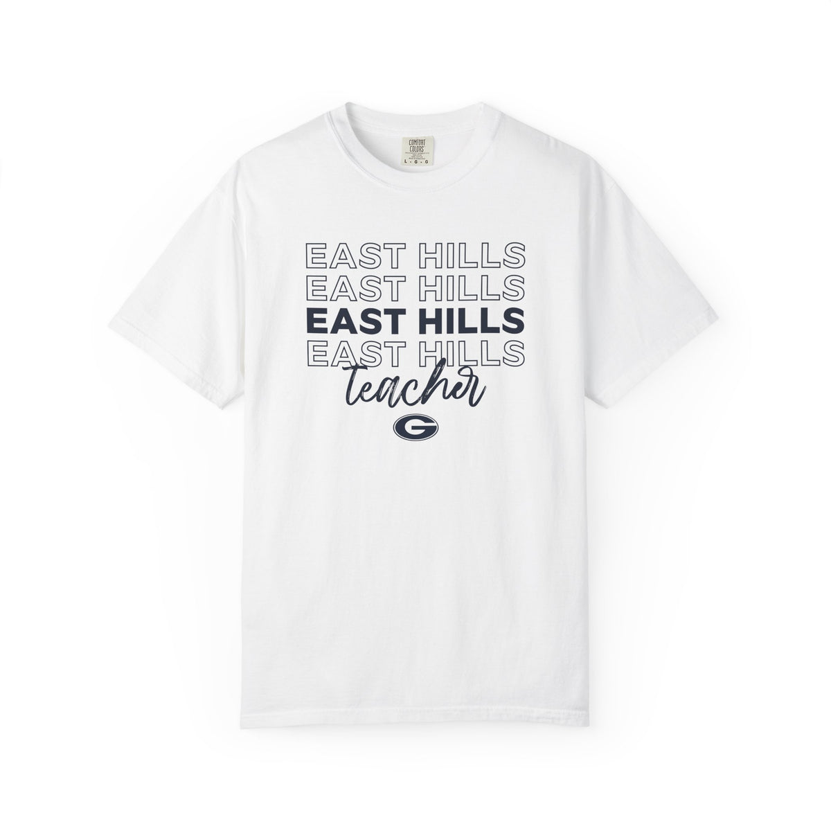 GWD Teachers - East Hills - Outline  | Comfort Colors