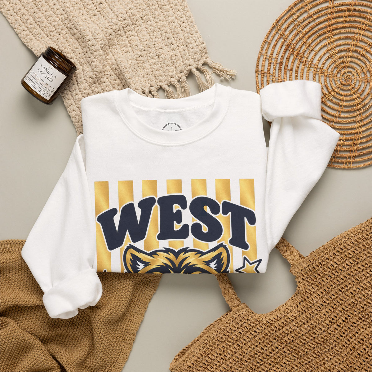 Bentonville West | Facing West | Heavy Blend Sweatshirt