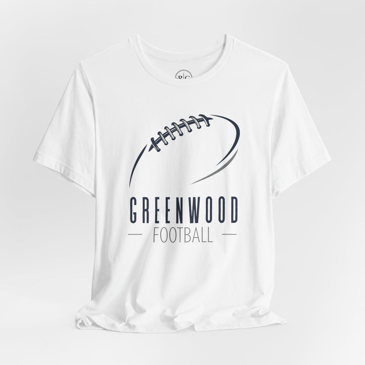 Greenwood Football - Football Outline | Premium Everyday Tee