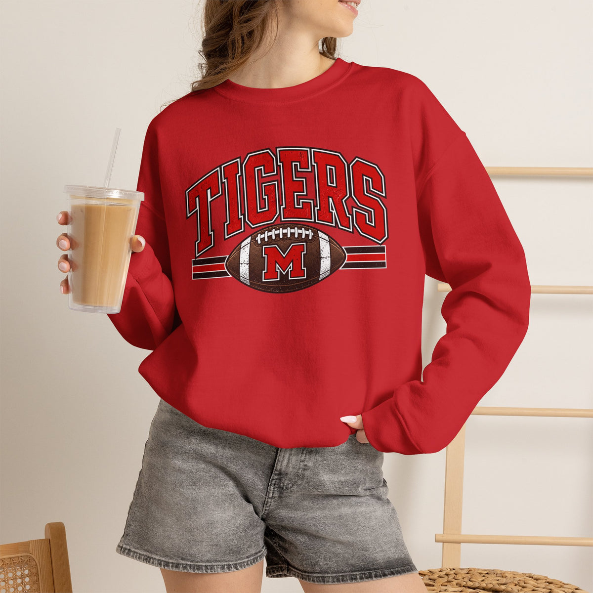 Mansfield Fans - Tiger Territory | Heavy Blend Sweatshirt