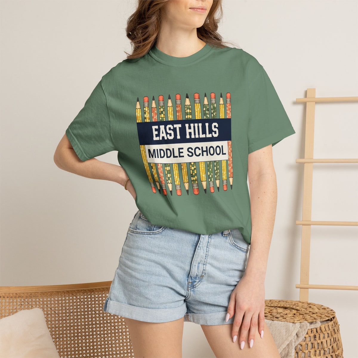 GWD Teachers - East Hills - Pencils  | Comfort Colors