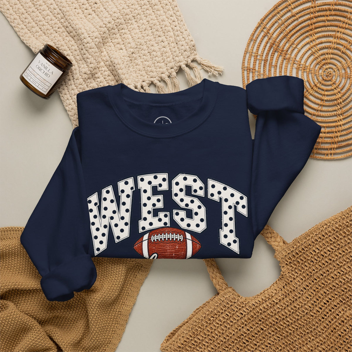 Bentonville West | Friday Night Dots | Heavy Blend Sweatshirt