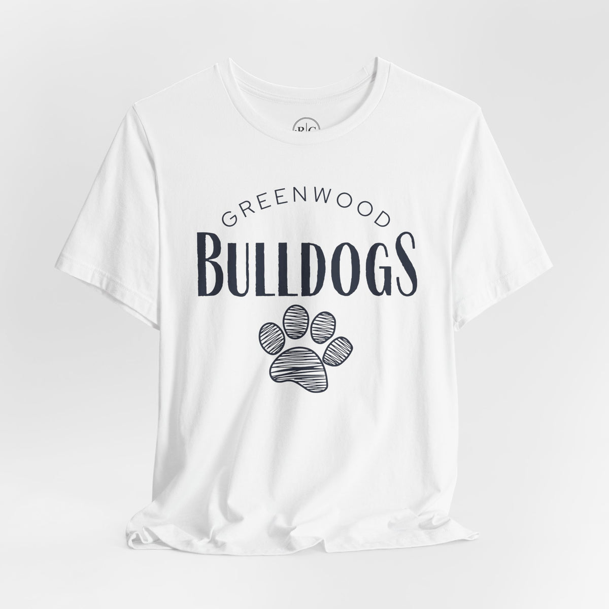 Greenwood Bulldogs | Sketch Paw - Premium Everyday Tee