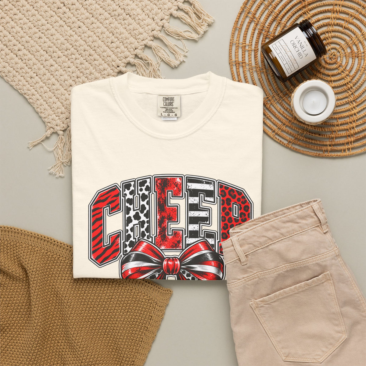 Mansfield Fans - Cheer Print Parade | Comfort Colors