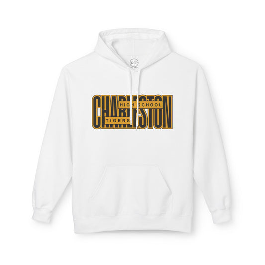 Charleston Fans - Front Page — Midweight Fleece Hoodie