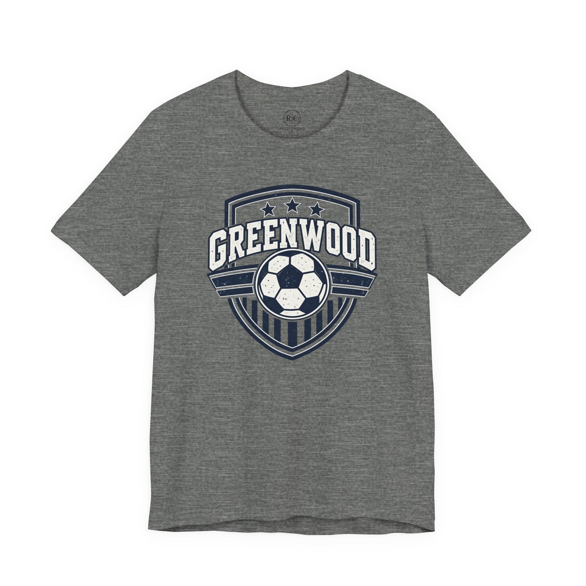Greenwood Soccer | Victory Crest - Premium Everyday Tee