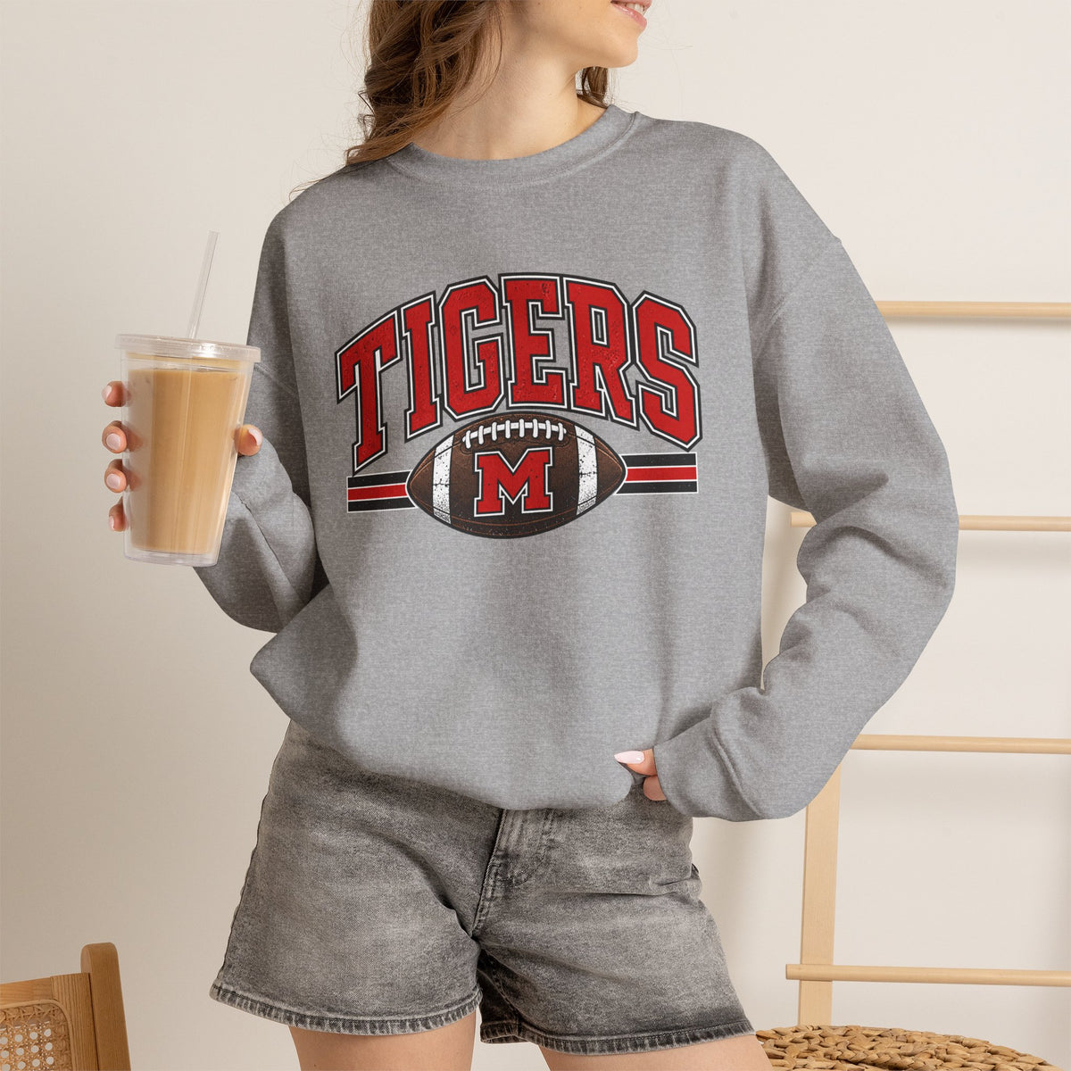 Mansfield Fans - Tiger Territory | Heavy Blend Sweatshirt