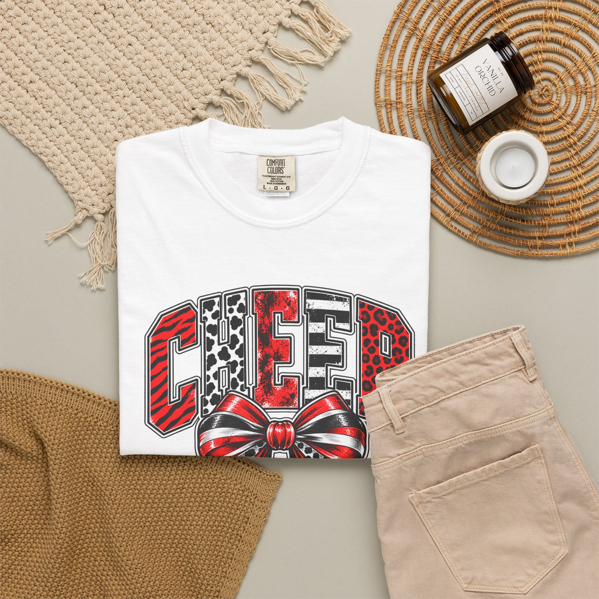 Mansfield Fans - Cheer Print Parade | Comfort Colors