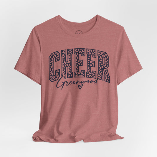 Greenwood Cheer | Wild About Cheer - Premium Everyday Tee