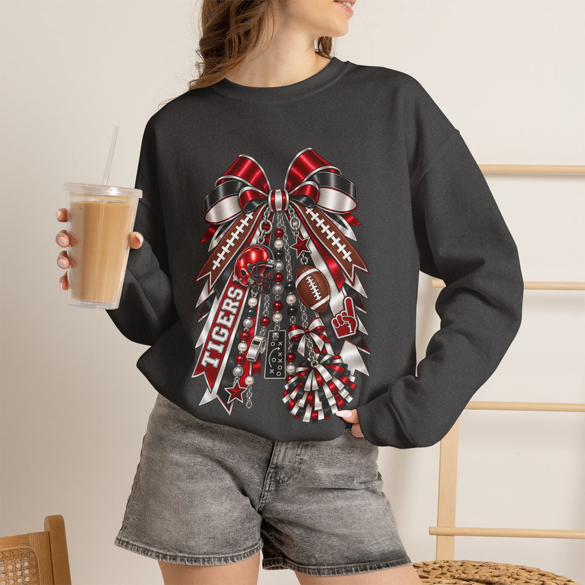 Mansfield Fans - Varsity Charm | Heavy Blend Sweatshirt