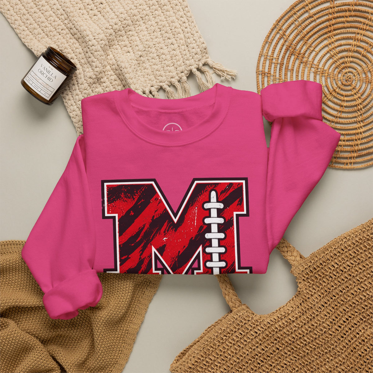 Mansfield Fans - The Tiger Laces | Heavy Blend Sweatshirt