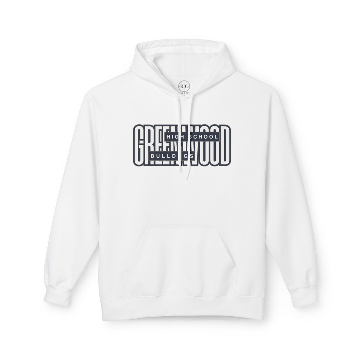 Greenwood Fans - Front Page — Midweight Fleece Hoodie