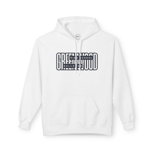 Greenwood Fans - Front Page — Midweight Fleece Hoodie