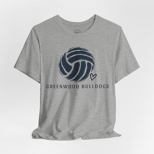 Greenwood Volleyball | Love @ First Set - Premium Everyday Tee