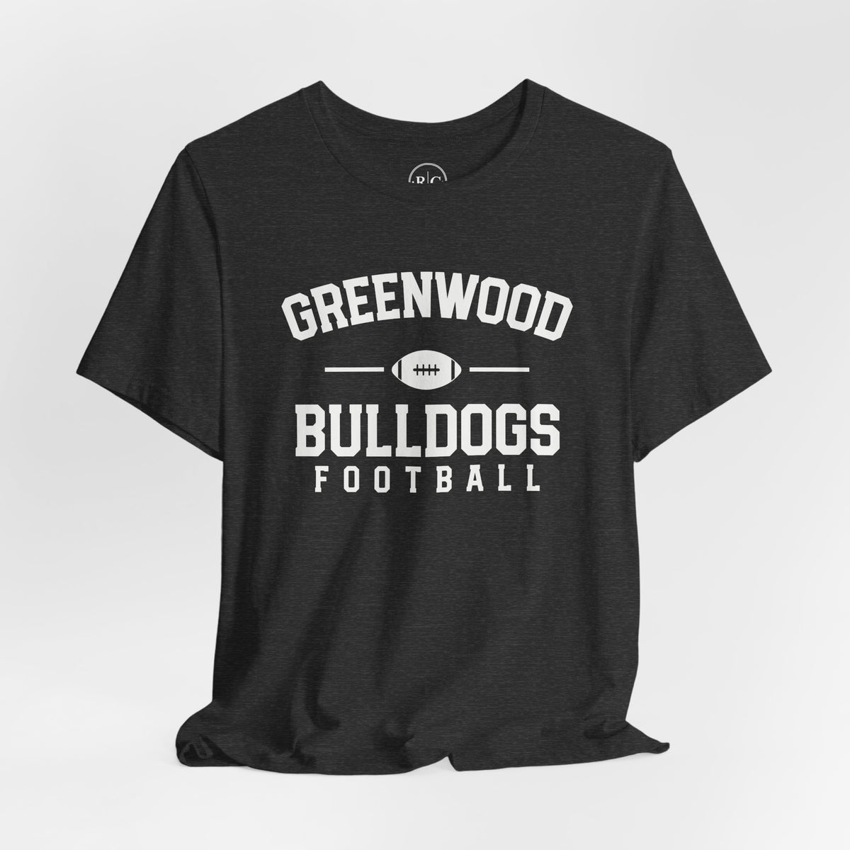 GWD Football |  Personalized Name/Number - Retro Campus | Premium Everyday Tee