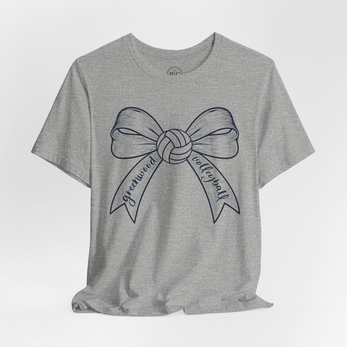 Greenwood Volleyball | Game Day Bow - Premium Everyday Tee