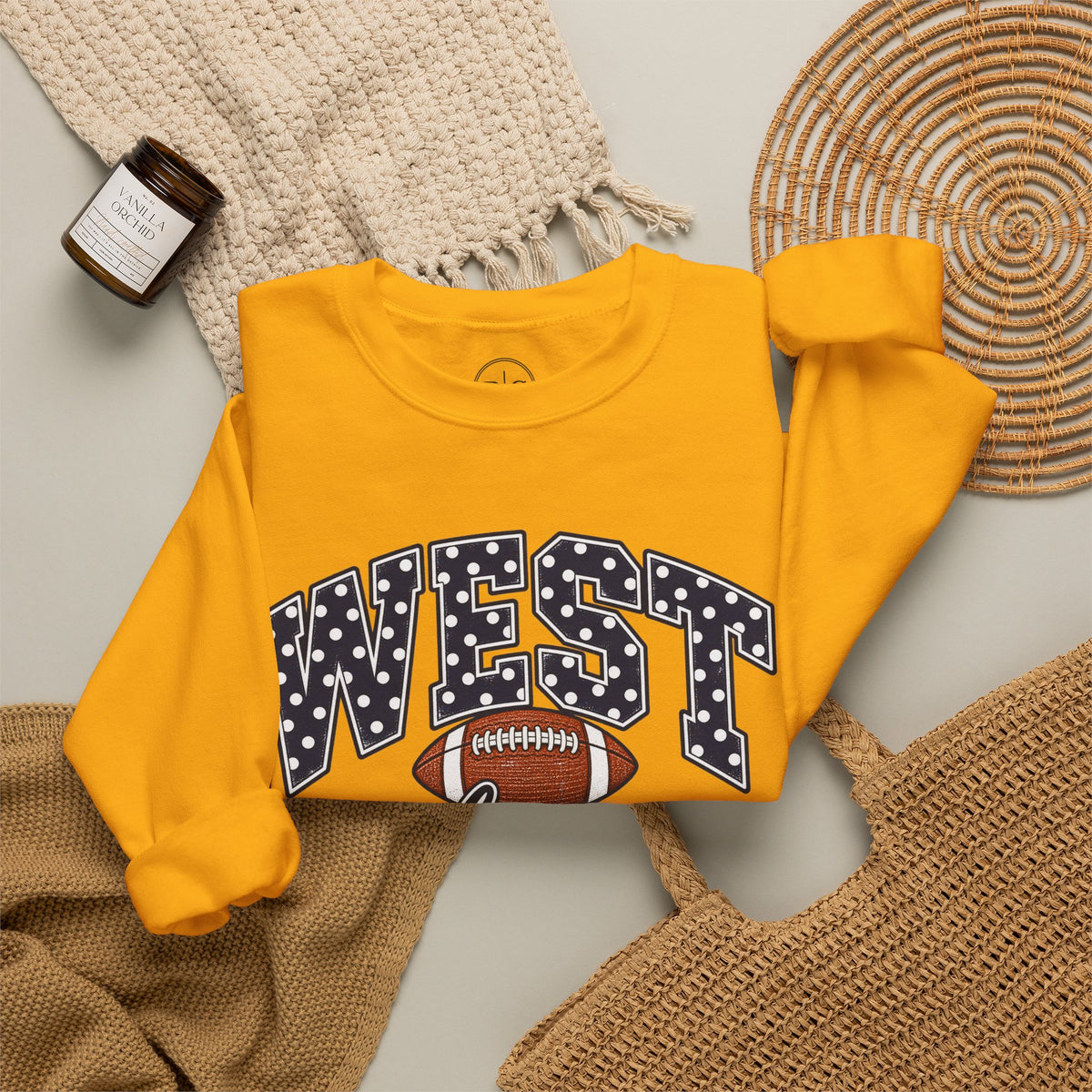 Bentonville West | Friday Night Dots | Heavy Blend Sweatshirt