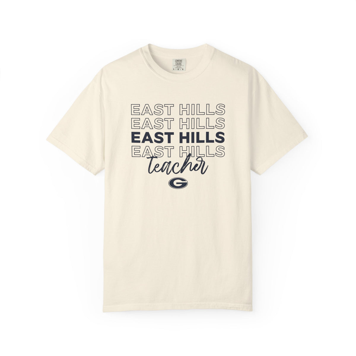 GWD Teachers - East Hills - Outline  | Comfort Colors