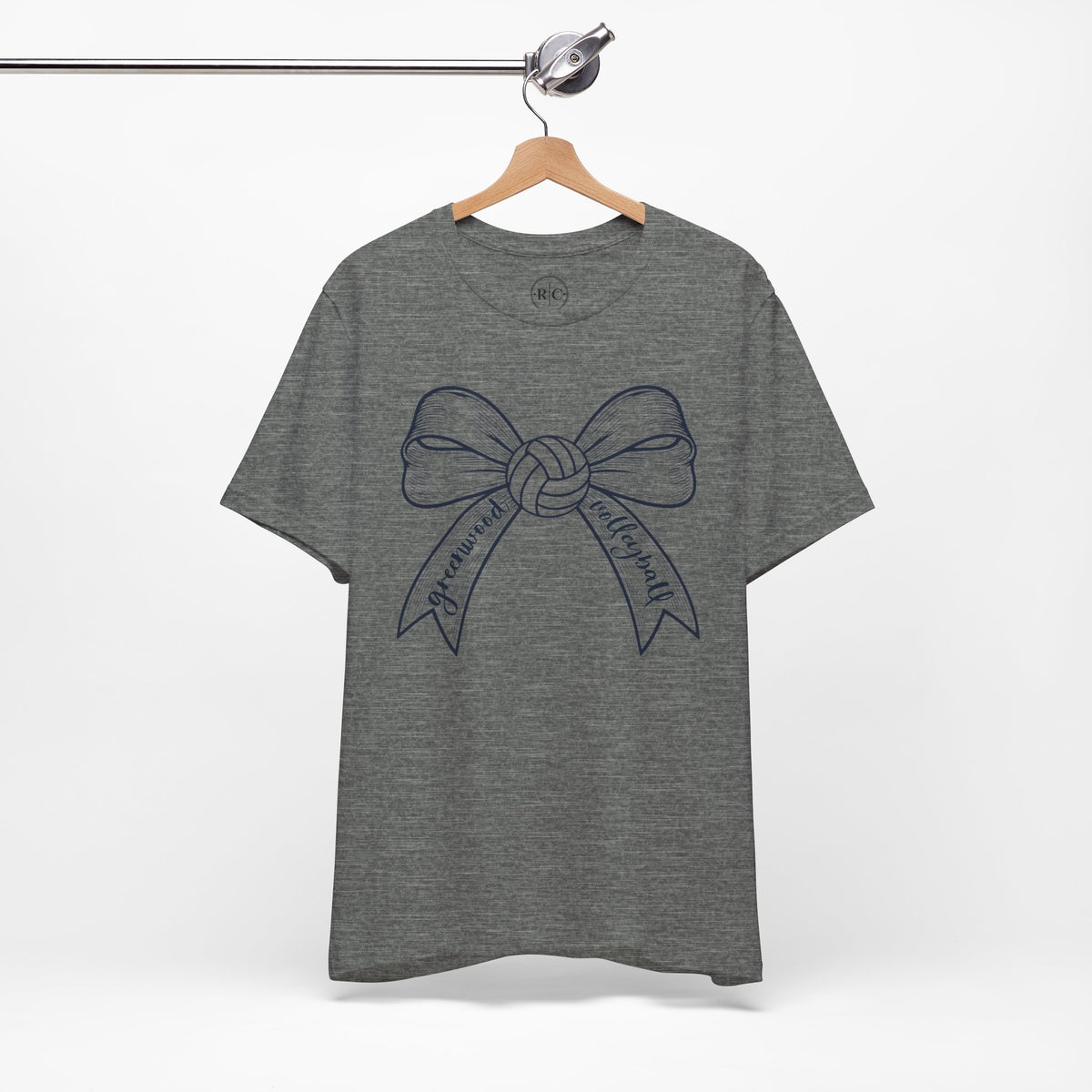 Greenwood Volleyball | Game Day Bow - Premium Everyday Tee