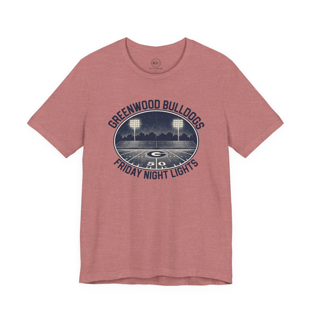 Greenwood Football | Under the Lights | Premium Everyday Tee