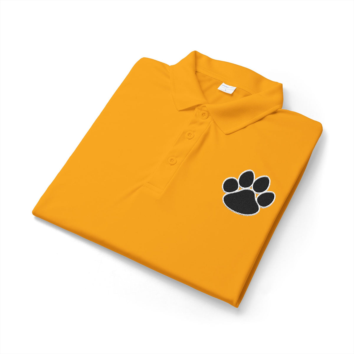 Charleston Fans - Embroidered Paw Polo Shirt